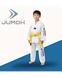 JUMOK ACEMİ TAEKWONDO BEYAZ YAKA ELBİSE ( 50 ADET ) JUMOK ACEMİ TAEKWONDO BEYAZ YAKA ELBİSE ( 50 ADET )